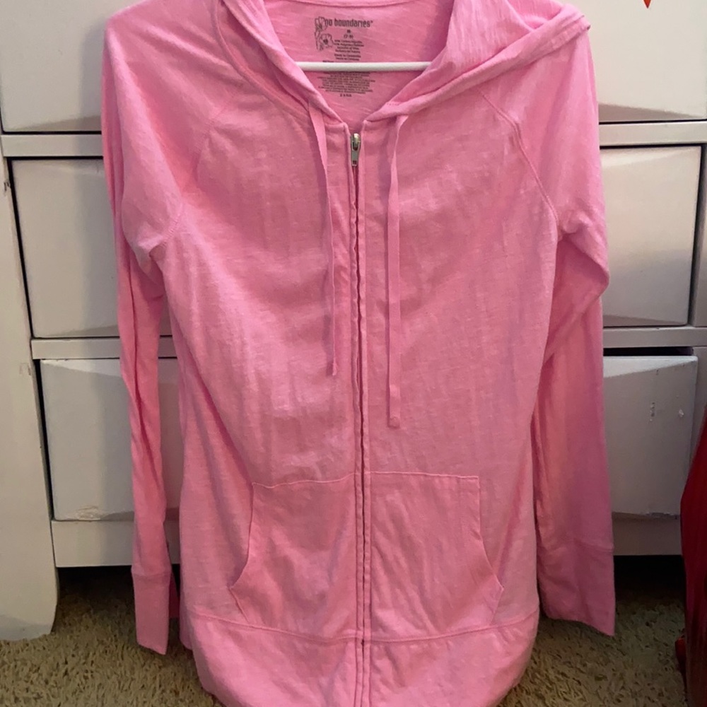No boundaries pink jacket